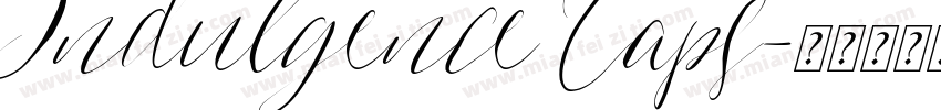 Indulgence Caps字体转换